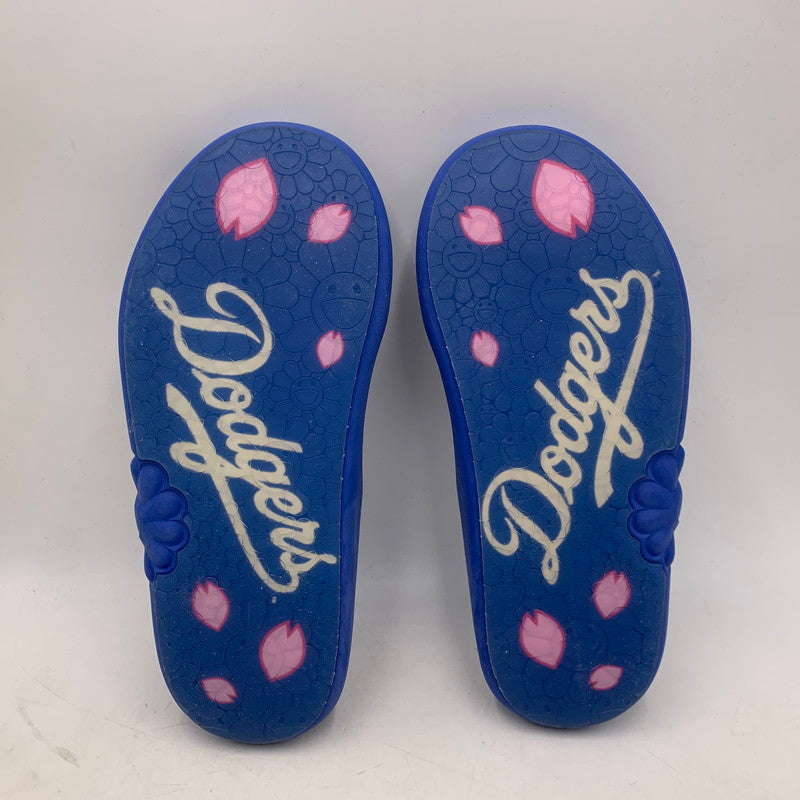 【中古品】【メンズ】 村上隆 × MLB エムエルビー VTM24031 OHANA SURIPPA DODGERS オハナ スリッパ ドジャース シューズ 靴 164-260126-cs-01-izu サイズ：27cm カラー：ブルー 万代Net店