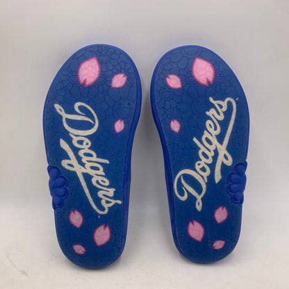 【中古品】【メンズ】 村上隆 × MLB エムエルビー VTM24031 OHANA SURIPPA DODGERS オハナ スリッパ ドジャース シューズ 靴 164-260126-cs-01-izu サイズ：27cm カラー：ブルー 万代Net店