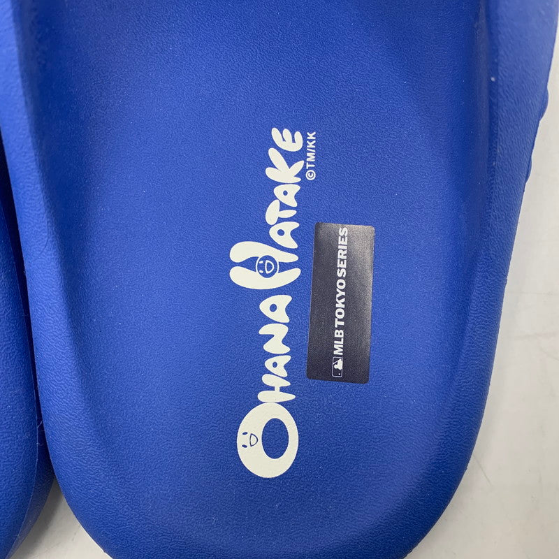 【中古品】【メンズ】 村上隆 × MLB エムエルビー VTM24031 OHANA SURIPPA DODGERS オハナ スリッパ ドジャース シューズ 靴 164-260126-cs-01-izu サイズ：27cm カラー：ブルー 万代Net店