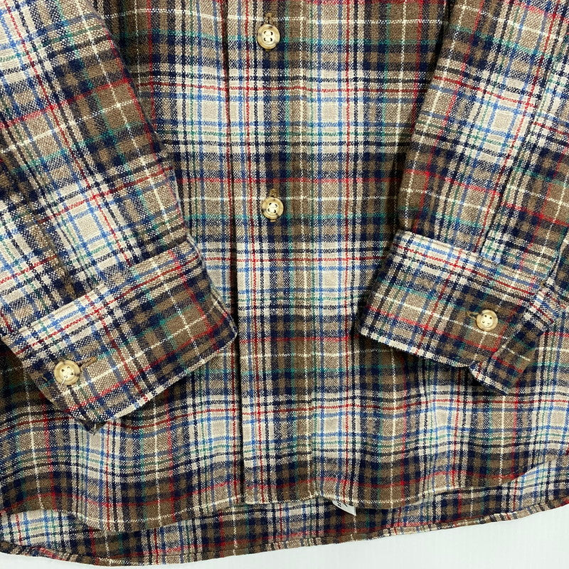【中古品】【メンズ】 PENDLETON ペンドルトン 70’S USA製 BOARD SHIRTS ボード シャツ トップス 長袖 146-260126-cs-15-izu サイズ：M カラー：マルチ 万代Net店