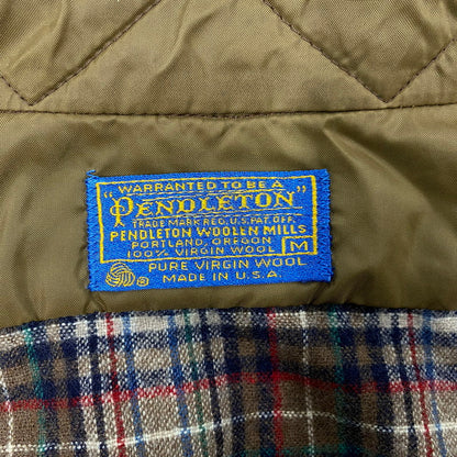 【中古品】【メンズ】 PENDLETON ペンドルトン 70’S USA製 BOARD SHIRTS ボード シャツ トップス 長袖 146-260126-cs-15-izu サイズ：M カラー：マルチ 万代Net店