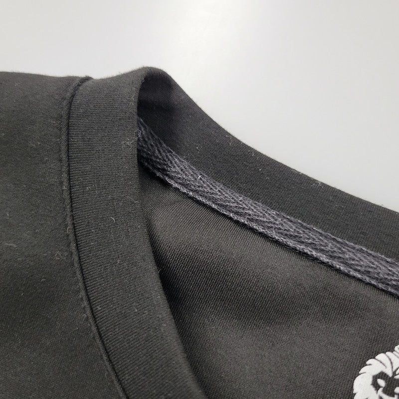 【中古品】【メンズ】 V12 ヴィトゥエルヴ SWEAT SHIRT スウェット シャツ トレーナー トップス 長袖 141-260128-kh-04-izu サイズ：L カラー：ブラック×グレー 万代Net店