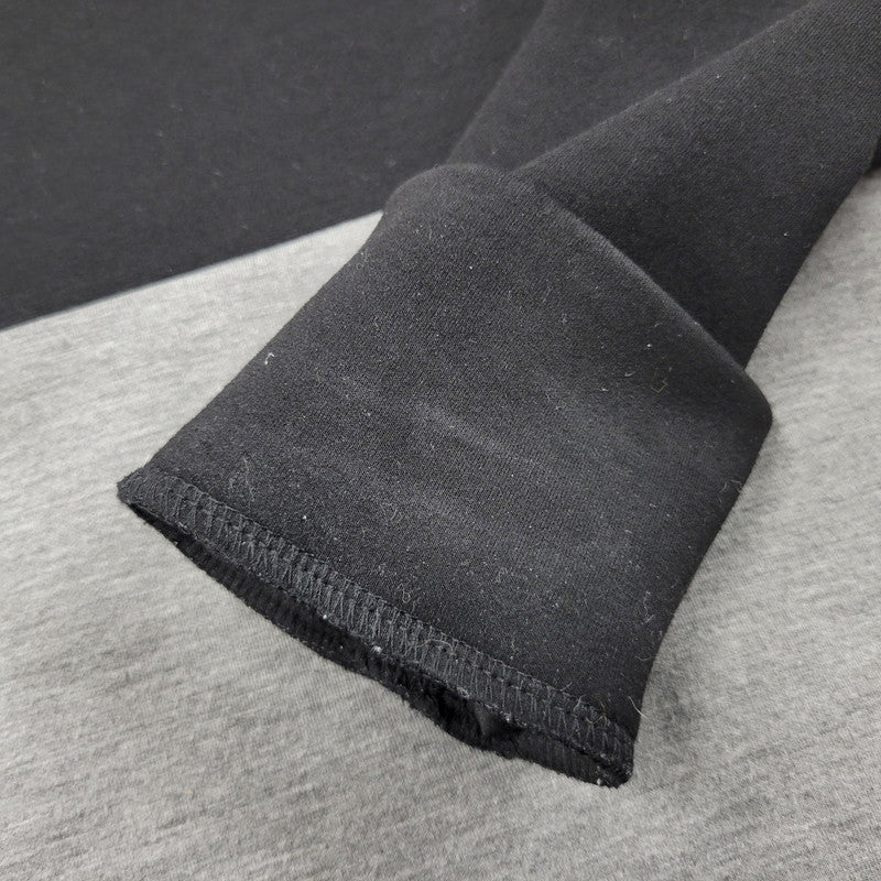 【中古品】【メンズ】 V12 ヴィトゥエルヴ SWEAT SHIRT スウェット シャツ トレーナー トップス 長袖 141-260128-kh-04-izu サイズ：L カラー：ブラック×グレー 万代Net店