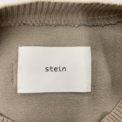 【中古品】【メンズ】 STEIN シュタイン ST.241 STEIN 21SS HIGHLY DENSED GUNDY KNIT ハイリー デンス ガンジー ニット トップス 長袖 140-260126-cs-16-izu サイズ：S カラー：ベージュ 万代Net店