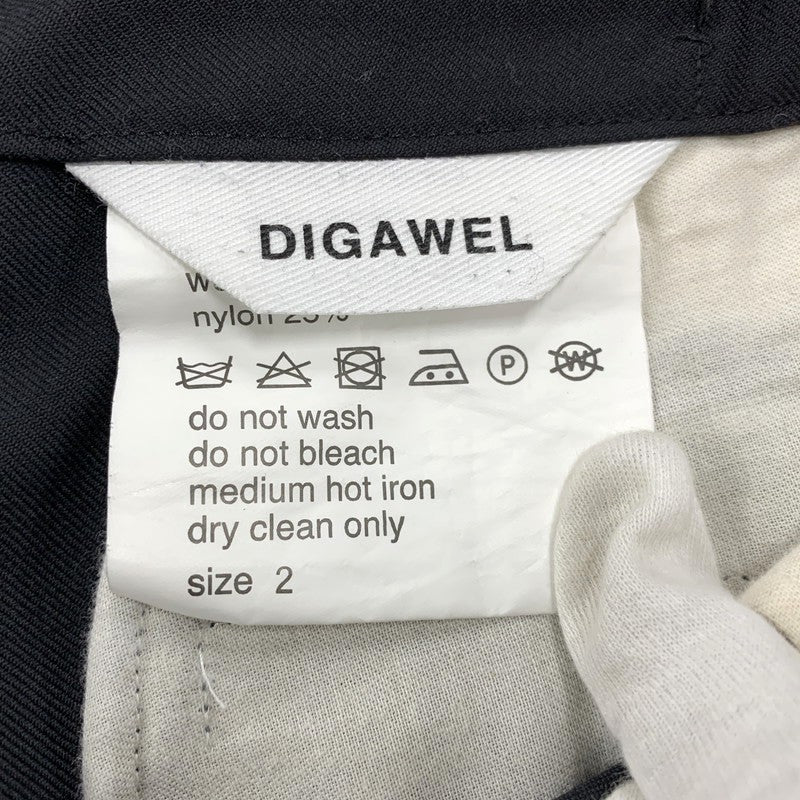 【中古品】【メンズ】 SLACKS スラックス ボトムス 151-260127-yn-01-izu サイズ：2 カラー：ブラック 万代Net店