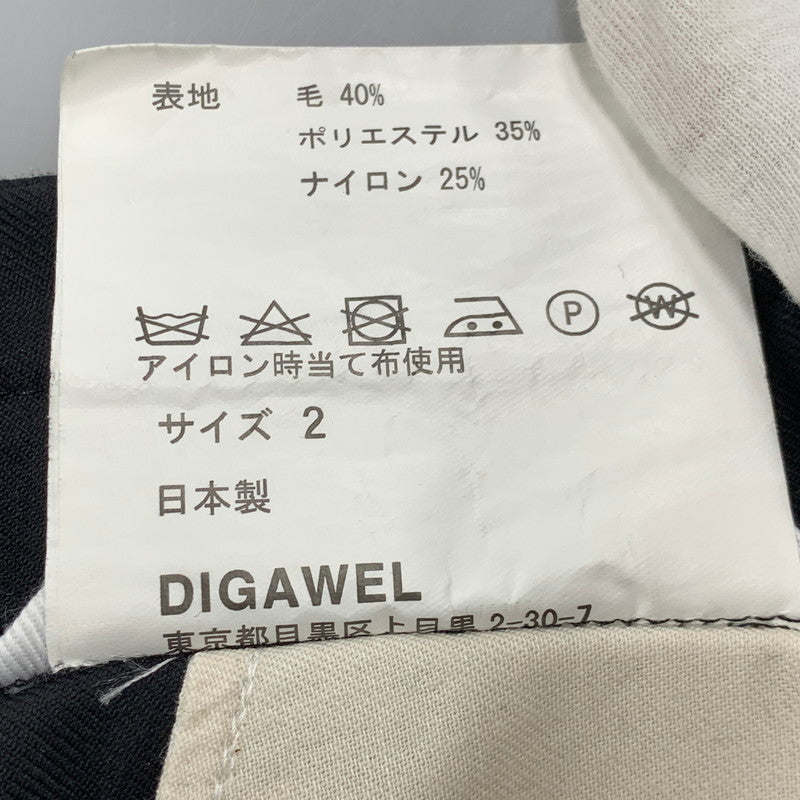 【中古品】【メンズ】 SLACKS スラックス ボトムス 151-260127-yn-01-izu サイズ：2 カラー：ブラック 万代Net店