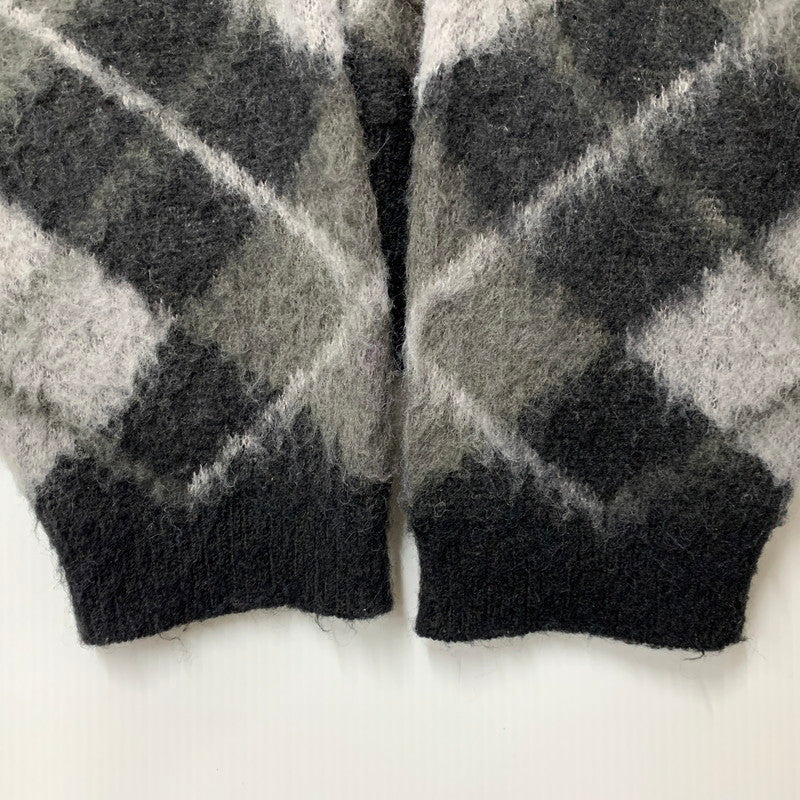 【中古品】【メンズ】 232FUNH-KNM03 23AW ARGYLE PATTERN MOHAIR SWEATER アーガイル パターン モヘア セーター トップス 長袖 142-260126-cs-09-izu サイズ：XL カラー：マルチ 万代Net店