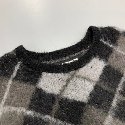 【中古品】【メンズ】 232FUNH-KNM03 23AW ARGYLE PATTERN MOHAIR SWEATER アーガイル パターン モヘア セーター トップス 長袖 142-260126-cs-09-izu サイズ：XL カラー：マルチ 万代Net店