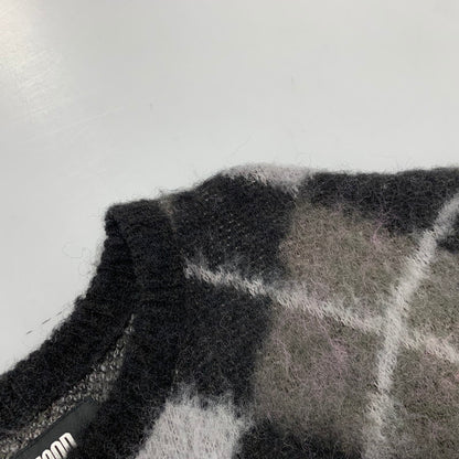 【中古品】【メンズ】 232FUNH-KNM03 23AW ARGYLE PATTERN MOHAIR SWEATER アーガイル パターン モヘア セーター トップス 長袖 142-260126-cs-09-izu サイズ：XL カラー：マルチ 万代Net店