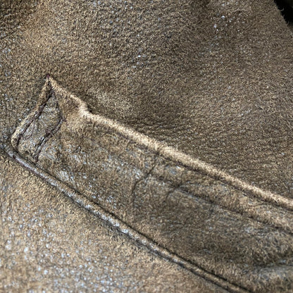【中古品】【メンズ】 33H5595 USA製 B-3 MOUTON FLIGHT JACKET ビースリー マウンテン フライト ジャケット アウター 146-260126-cs-19-izu サイズ：36 カラー：ブラウン 万代Net店