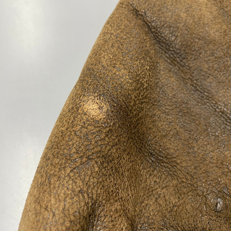 【中古品】【メンズ】 33H5595 USA製 B-3 MOUTON FLIGHT JACKET ビースリー マウンテン フライト ジャケット アウター 146-260126-cs-19-izu サイズ：36 カラー：ブラウン 万代Net店