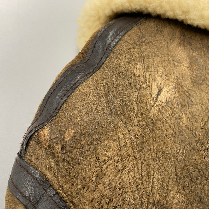 【中古品】【メンズ】 33H5595 USA製 B-3 MOUTON FLIGHT JACKET ビースリー マウンテン フライト ジャケット アウター 146-260126-cs-19-izu サイズ：36 カラー：ブラウン 万代Net店