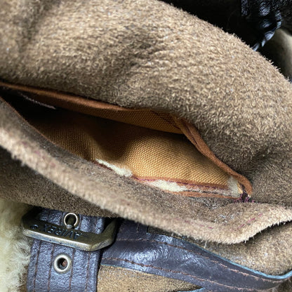 【中古品】【メンズ】 33H5595 USA製 B-3 MOUTON FLIGHT JACKET ビースリー マウンテン フライト ジャケット アウター 146-260126-cs-19-izu サイズ：36 カラー：ブラウン 万代Net店