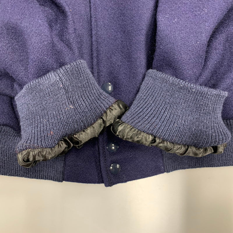 【中古品】【メンズ】 SETTLEMIERS セトルマイアーズ WOOL VARSITY JACKET ウール バーシティ ジャケット アウター 145-260126-cs-10-izu サイズ：52 カラー：ネイビー 万代Net店
