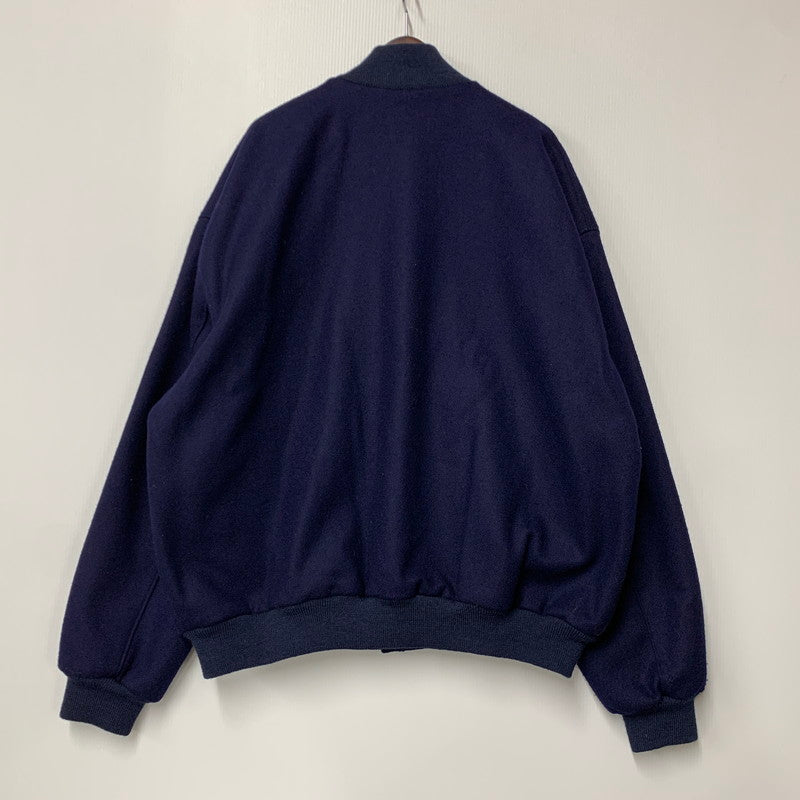 【中古品】【メンズ】 SETTLEMIERS セトルマイアーズ WOOL VARSITY JACKET ウール バーシティ ジャケット アウター 145-260126-cs-10-izu サイズ：52 カラー：ネイビー 万代Net店
