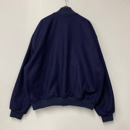 【中古品】【メンズ】 SETTLEMIERS セトルマイアーズ WOOL VARSITY JACKET ウール バーシティ ジャケット アウター 145-260126-cs-10-izu サイズ：52 カラー：ネイビー 万代Net店