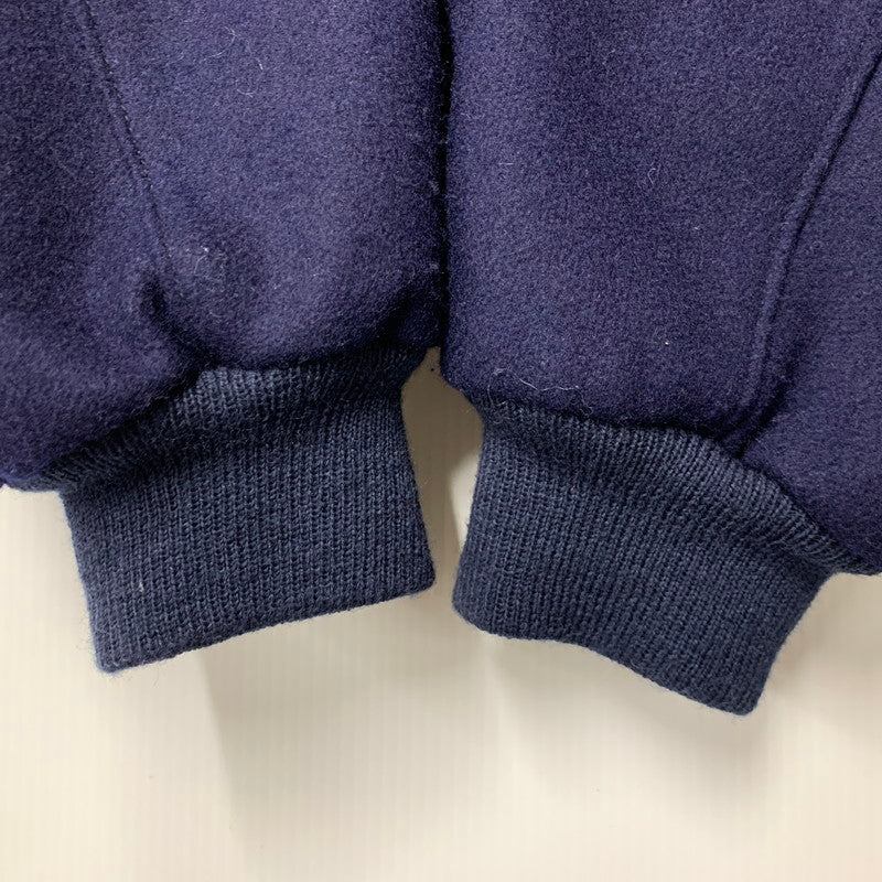 【中古品】【メンズ】 SETTLEMIERS セトルマイアーズ WOOL VARSITY JACKET ウール バーシティ ジャケット アウター 145-260126-cs-10-izu サイズ：52 カラー：ネイビー 万代Net店