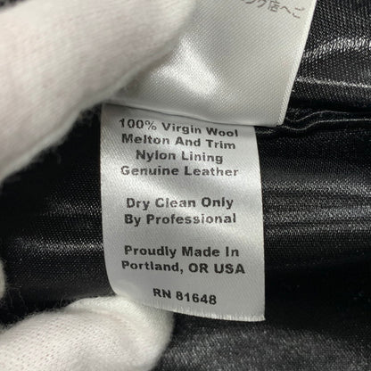 【中古品】【メンズ】 SETTLEMIERS セトルマイアーズ WOOL VARSITY JACKET ウール バーシティ ジャケット アウター 145-260126-cs-10-izu サイズ：52 カラー：ネイビー 万代Net店