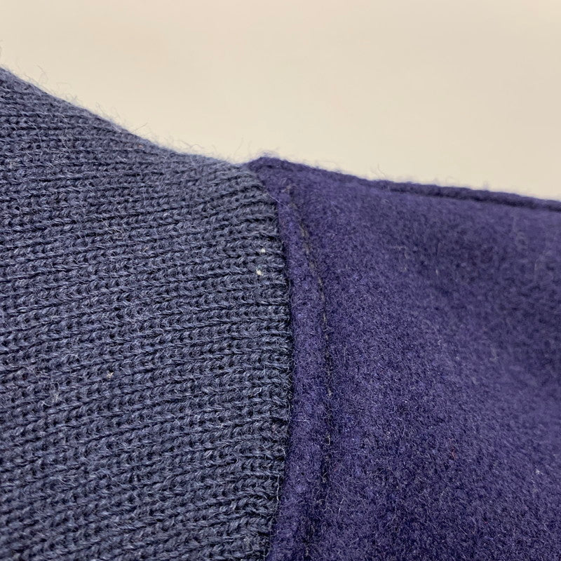 【中古品】【メンズ】 SETTLEMIERS セトルマイアーズ WOOL VARSITY JACKET ウール バーシティ ジャケット アウター 145-260126-cs-10-izu サイズ：52 カラー：ネイビー 万代Net店