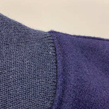 【中古品】【メンズ】 SETTLEMIERS セトルマイアーズ WOOL VARSITY JACKET ウール バーシティ ジャケット アウター 145-260126-cs-10-izu サイズ：52 カラー：ネイビー 万代Net店