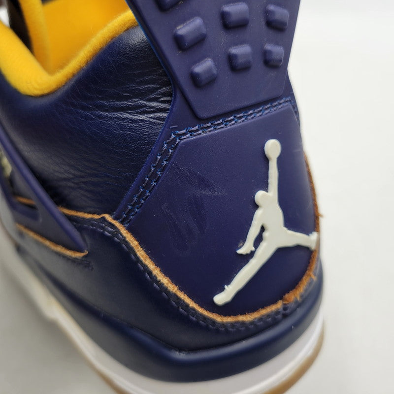 【中古品】【メンズ】 308497-425 AIR JORDAN 4 RETRO DUNK FROM ABOVE エアジョーダン4 レトロ ダンクフロムアバブ スニーカー 靴 160-260128-tt-05-izu サイズ：27.5cm カラー：MID NAVY/MTLLC GLD-GLD LF-WHITE 万代Net店