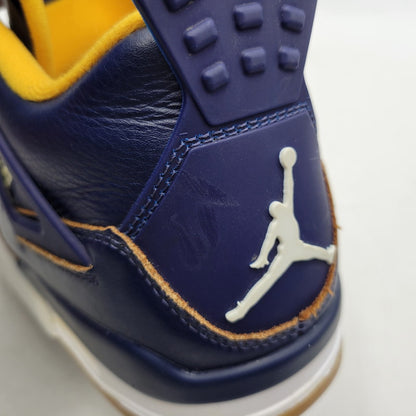 【中古品】【メンズ】 308497-425 AIR JORDAN 4 RETRO DUNK FROM ABOVE エアジョーダン4 レトロ ダンクフロムアバブ スニーカー 靴 160-260128-tt-05-izu サイズ：27.5cm カラー：MID NAVY/MTLLC GLD-GLD LF-WHITE 万代Net店