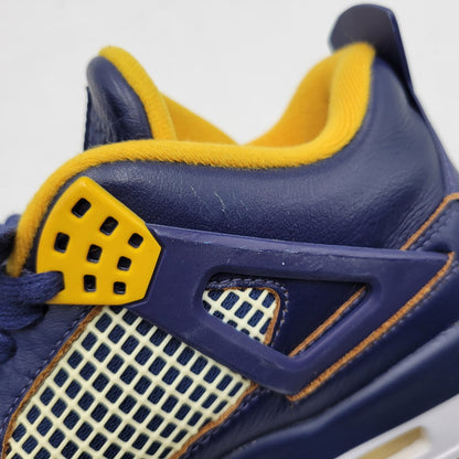 【中古品】【メンズ】 308497-425 AIR JORDAN 4 RETRO DUNK FROM ABOVE エアジョーダン4 レトロ ダンクフロムアバブ スニーカー 靴 160-260128-tt-05-izu サイズ：27.5cm カラー：MID NAVY/MTLLC GLD-GLD LF-WHITE 万代Net店