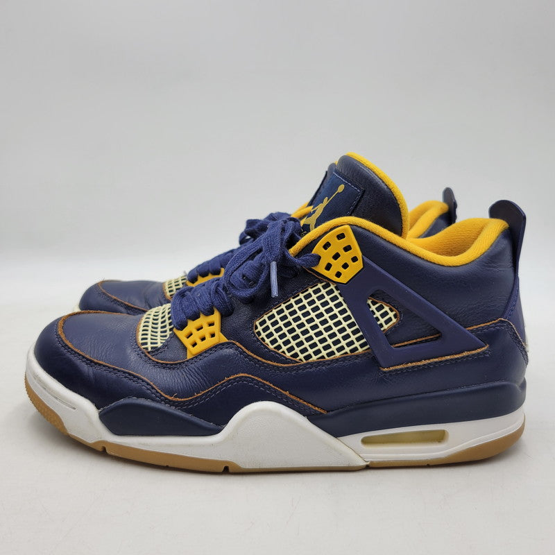 【中古品】【メンズ】 308497-425 AIR JORDAN 4 RETRO DUNK FROM ABOVE エアジョーダン4 レトロ ダンクフロムアバブ スニーカー 靴 160-260128-tt-05-izu サイズ：27.5cm カラー：MID NAVY/MTLLC GLD-GLD LF-WHITE 万代Net店