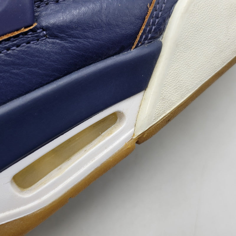 【中古品】【メンズ】 308497-425 AIR JORDAN 4 RETRO DUNK FROM ABOVE エアジョーダン4 レトロ ダンクフロムアバブ スニーカー 靴 160-260128-tt-05-izu サイズ：27.5cm カラー：MID NAVY/MTLLC GLD-GLD LF-WHITE 万代Net店