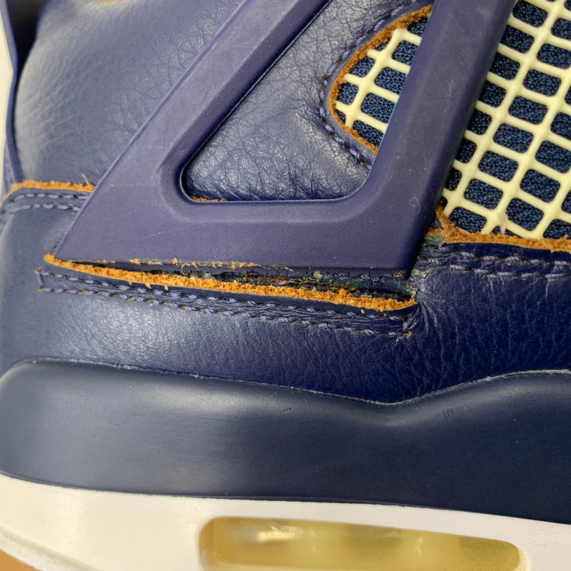 【現状渡し品】【メンズ】 ナイキ 308497-425 AIR JORDAN 4 RETRO DUNK FROM ABOVE エアジョーダン4 レトロ ダンクフロムアバブ スニーカー 靴 160-260128-tt-05-izu サイズ：27.5cm カラー：MID NAVY/MTLLC GLD-GLD LF-WHITE 万代Net店