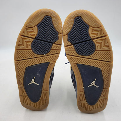 【中古品】【メンズ】 308497-425 AIR JORDAN 4 RETRO DUNK FROM ABOVE エアジョーダン4 レトロ ダンクフロムアバブ スニーカー 靴 160-260128-tt-05-izu サイズ：27.5cm カラー：MID NAVY/MTLLC GLD-GLD LF-WHITE 万代Net店