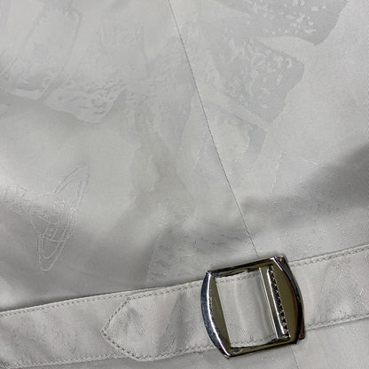 【中古品】【メンズ】 VIVIENNE WESTWOOD MAN ヴィヴィアン ウエストウッド マン VW-W1-89896 GILET VEST ジレ ベスト 141-260126-cs-17-izu サイズ：44 カラー：ブラック 万代Net店