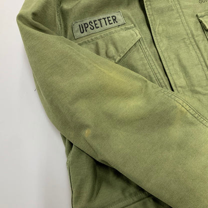 【中古品】【メンズ】 LEOPARD FUR LINER M-65 TYPE FIELD JACKET レオパード ファー ライナー タイプ フィールド ジャケット アウター 142-260126-cs-06-izu サイズ：S カラー：カーキ 万代Net店