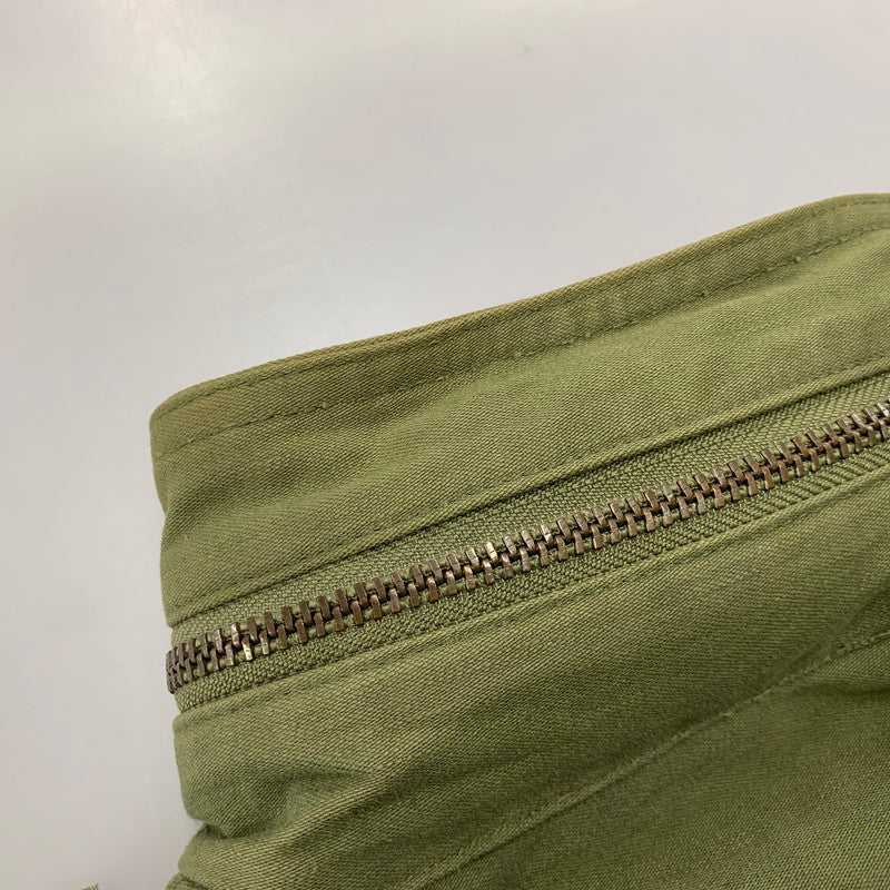 【中古品】【メンズ】 LEOPARD FUR LINER M-65 TYPE FIELD JACKET レオパード ファー ライナー タイプ フィールド ジャケット アウター 142-260126-cs-06-izu サイズ：S カラー：カーキ 万代Net店