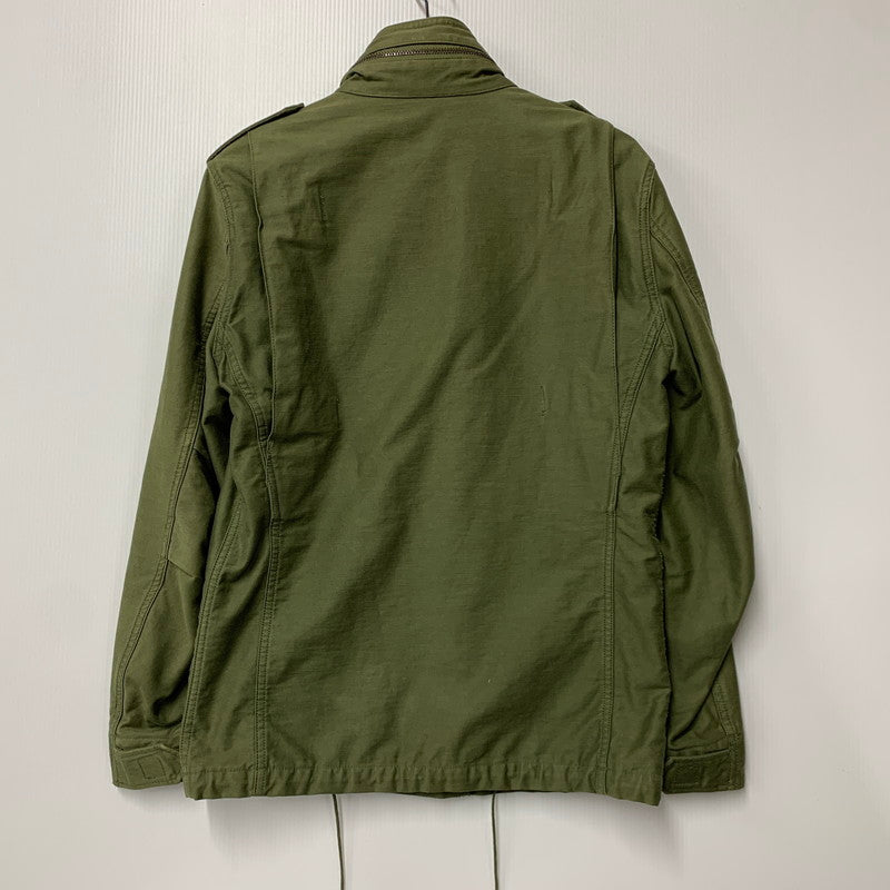 【中古品】【メンズ】 LEOPARD FUR LINER M-65 TYPE FIELD JACKET レオパード ファー ライナー タイプ フィールド ジャケット アウター 142-260126-cs-06-izu サイズ：S カラー：カーキ 万代Net店