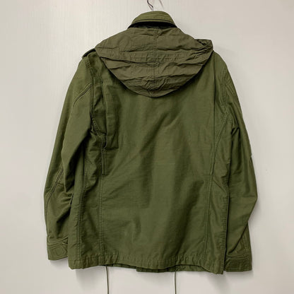 【中古品】【メンズ】 LEOPARD FUR LINER M-65 TYPE FIELD JACKET レオパード ファー ライナー タイプ フィールド ジャケット アウター 142-260126-cs-06-izu サイズ：S カラー：カーキ 万代Net店