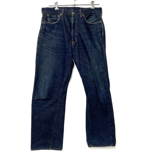 【中古品】【メンズ】 革パッチ 片面タブ BIGE 復刻 501XX DENIM PANTS デニム パンツ ズボン ボトムス 157-260128-ya-12-izu サイズ：38×36 カラー：インディゴ 万代Net店