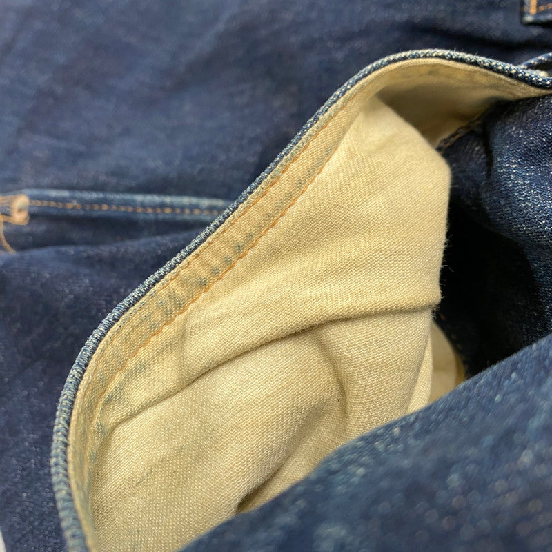 【中古品】【メンズ】 革パッチ 片面タブ BIGE 復刻 501XX DENIM PANTS デニム パンツ ズボン ボトムス 157-260128-ya-12-izu サイズ：38×36 カラー：インディゴ 万代Net店