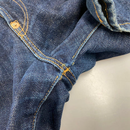 【中古品】【メンズ】 革パッチ 片面タブ BIGE 復刻 501XX DENIM PANTS デニム パンツ ズボン ボトムス 157-260128-ya-12-izu サイズ：38×36 カラー：インディゴ 万代Net店