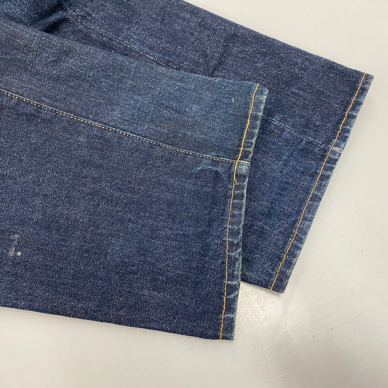 【中古品】【メンズ】 革パッチ 片面タブ BIGE 復刻 501XX DENIM PANTS デニム パンツ ズボン ボトムス 157-260128-ya-12-izu サイズ：38×36 カラー：インディゴ 万代Net店