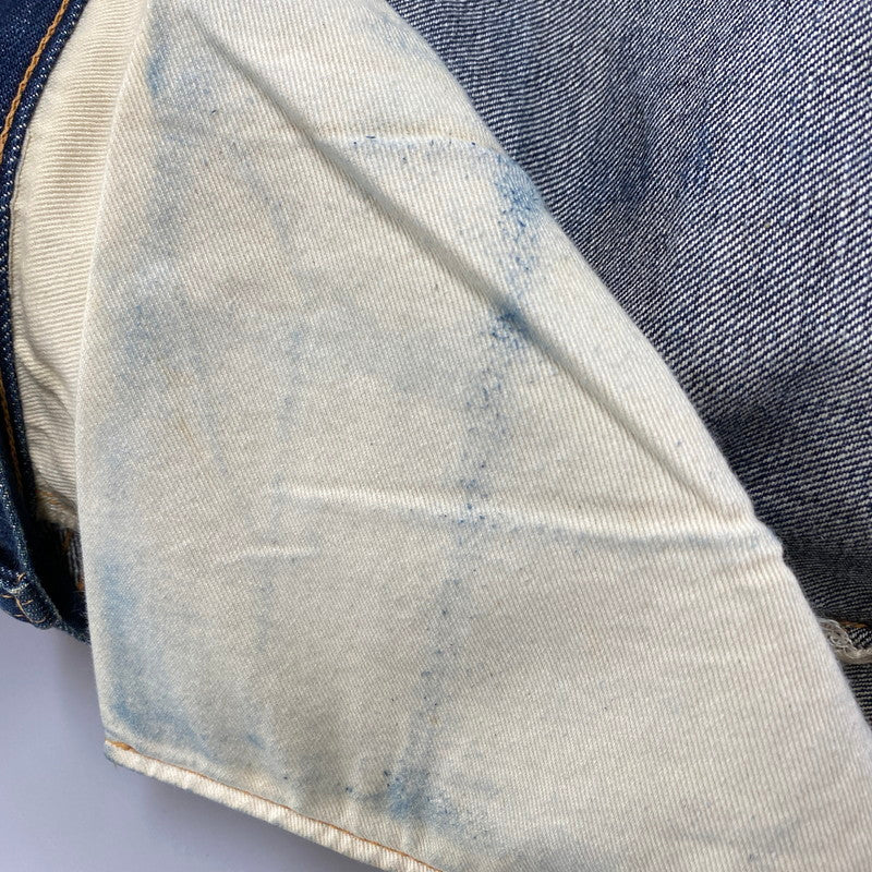 【中古品】【メンズ】 革パッチ 片面タブ BIGE 復刻 501XX DENIM PANTS デニム パンツ ズボン ボトムス 157-260128-ya-12-izu サイズ：38×36 カラー：インディゴ 万代Net店
