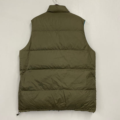 【中古品】【メンズ】 SIERRA DESIGNS ×BEAMS BOY シェラデザイン×ビームスボーイ 21AW REVERSIBLE DOWN VEST リバーシブル ダウン ベスト アウター 144-260126-cs-13-izu サイズ：XL カラー：オリーブ×ターコイズ 万代Net店