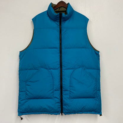 【中古品】【メンズ】 SIERRA DESIGNS ×BEAMS BOY シェラデザイン×ビームスボーイ 21AW REVERSIBLE DOWN VEST リバーシブル ダウン ベスト アウター 144-260126-cs-13-izu サイズ：XL カラー：オリーブ×ターコイズ 万代Net店
