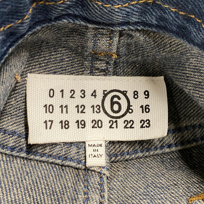 【中古美品】【メンズ】 MM6 MAISON MARGIELA エムエムシックス メゾン マルジェラ S52LA0246 25SS DRAWSTRING BAGGY DENIM ドローストリング バギー デニム ズボン ボトムス 152-260128-ya-16-izu サイズ：28 カラー：インディゴ 万代Net店