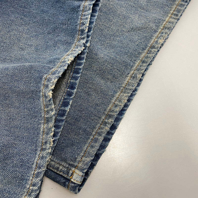 【中古美品】【メンズ】 MM6 MAISON MARGIELA エムエムシックス メゾン マルジェラ S52LA0246 25SS DRAWSTRING BAGGY DENIM ドローストリング バギー デニム ズボン ボトムス 152-260128-ya-16-izu サイズ：28 カラー：インディゴ 万代Net店