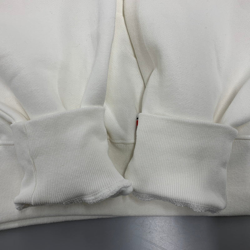 【中古美品】【メンズ】 SAPEUR サプール A0025-407 CHIDORI PATTERN CREW NECK SWEATSHIRT チドリ パターン クルーネック スウェットシャツ トップス 長袖 142-260126-cs-08-izu サイズ：XL カラー：ホワイト 万代Net店