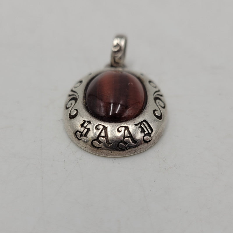 【中古品】【メンズ/レディース】 SAAD サード SAP-013 925 STONE PENDANT TOP ストーンペンダントトップ アクセサリー 191-260130-tt-11-izu カラー：シルバー 万代Net店