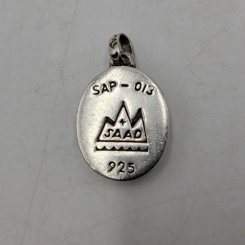 【中古品】【メンズ/レディース】 SAAD サード SAP-013 925 STONE PENDANT TOP ストーンペンダントトップ アクセサリー 191-260130-tt-11-izu カラー：シルバー 万代Net店