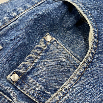 【中古品】【メンズ】 LEVI'S SILVER TAB リーバイス シルバータブ 44570-0289 刻印748 BAGGY DENIM PANTS バギー デニム パンツ ズボン ボトムス 157-260128-ya-11-izu サイズ：36×34 カラー：インディゴ 万代Net店