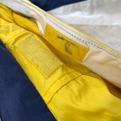 【現状渡し品】【メンズ】 84160314 SAILING JACKET セーリングジャケット アウター 146-260128-tt-14-izu サイズ：L カラー：イエロー×ダークネイビー 万代Net店